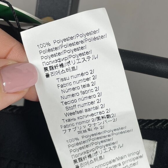 NEW Kenzo Skirt Womens 10 Large black purple floral midi designer - Picture 9 of 14